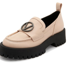 Load image into Gallery viewer, VALENTINO Chunky Loafer Thory Nude