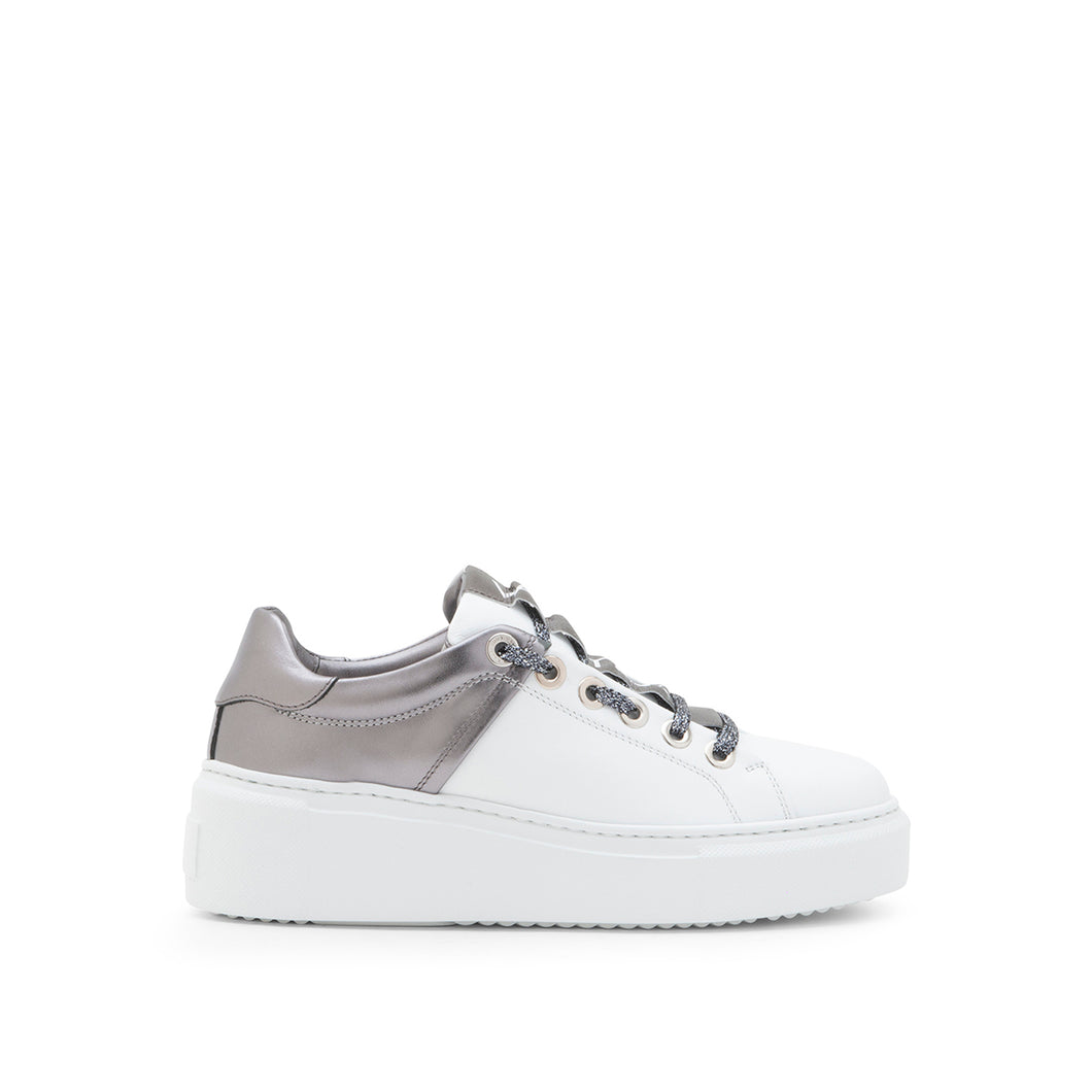 VALENTINO Sneaker Baraga White/Grey Laminata