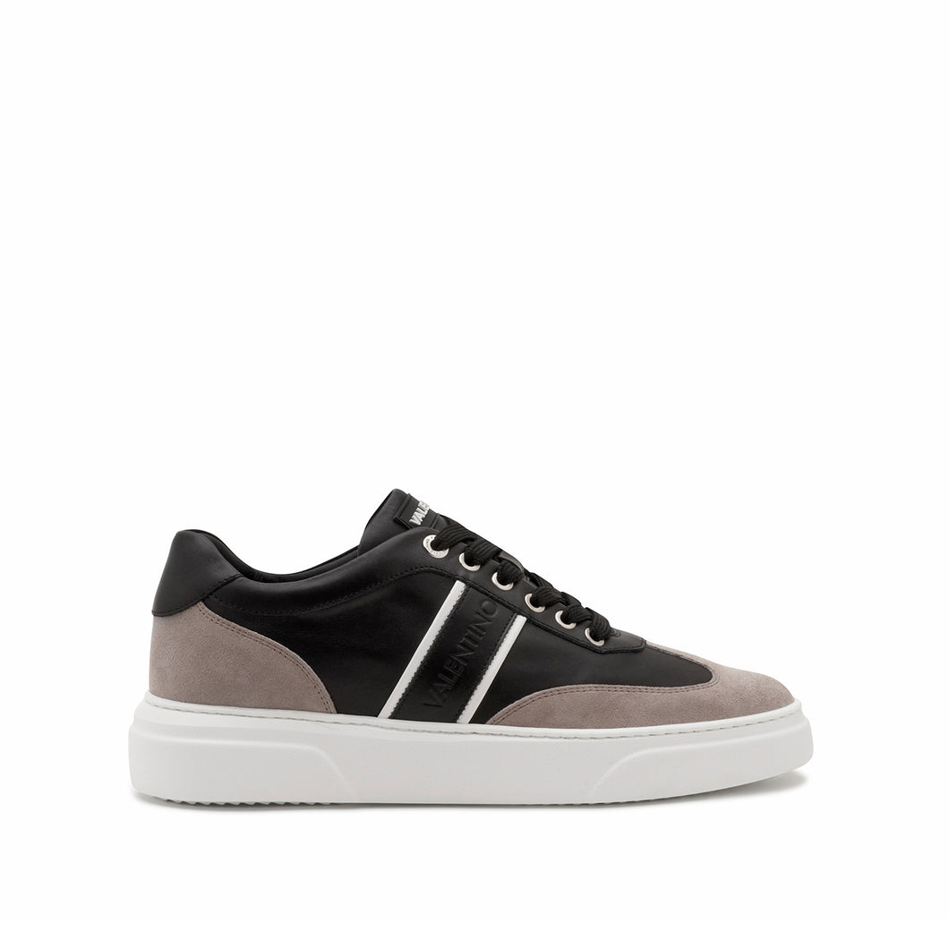 VALENTINO black STAN sneakers with logo on the band