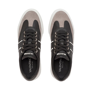 VALENTINO black STAN sneakers with logo on the band