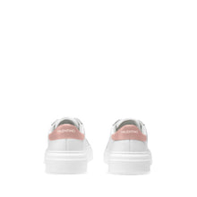 Carica l&#39;immagine nel visualizzatore di Gallery, VALENTINO Sneaker lace up bianca e rosa