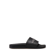 Load image into Gallery viewer, VALENTINO Slider sandal in black PVC
