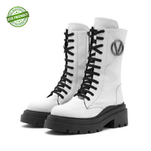 Load image into Gallery viewer, VALENTINO Armonia Combat Boots Eco-Friendly White